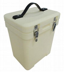 Roto moulded ice case/box,made of food standard LLDPE