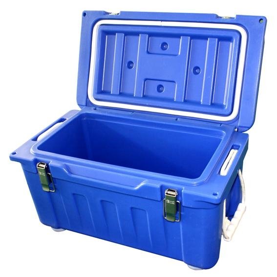 Roto moulded ice case/box,made of food standard LLDPE 4