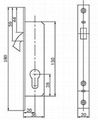 6025 mortise lock 2