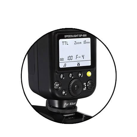 China Camera Speedlite V300(Professional Manufacturer in China) 4