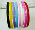 Girl's Plastic 20 Colors Head band 1