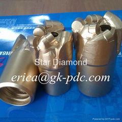 75mm Female Thread Matrix PDC Drill Bit for Mining