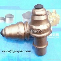 Bullet Teeth Coal Mining Pick Round Shank Bits