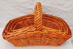 wicker wickerwork basket