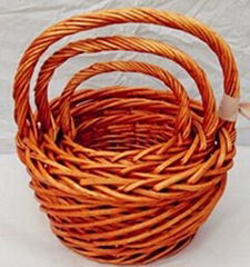 wicker wickerwork basket