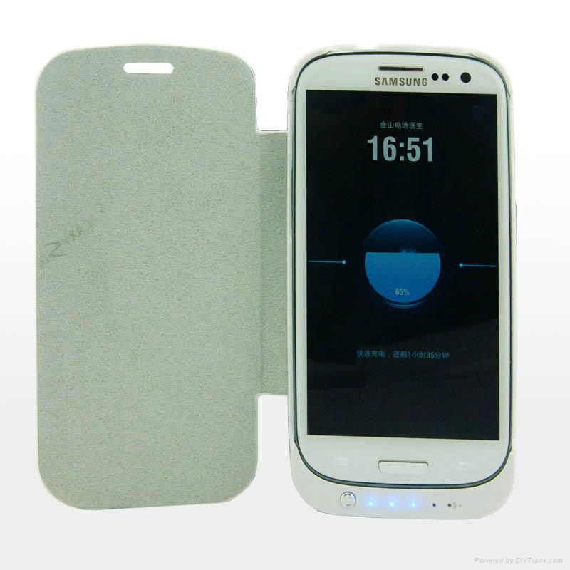 Back clip power bank for Galaxy S3