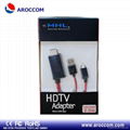 Shenzhen MHL cable for Samsung galaxy s3 tv out cable  3