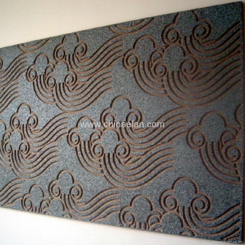 Hotels Embossed Decor Acoustic Panel 5
