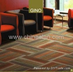 High quality nylon office carpet tiles for commercial used 