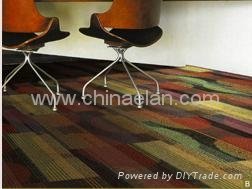 High quality nylon office carpet tiles for commercial used  2