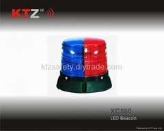 amber blue red color revolving strobe LED beacon (XC560)  