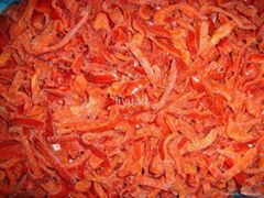 frozen red pepper slice