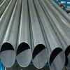 Oval steel pipe