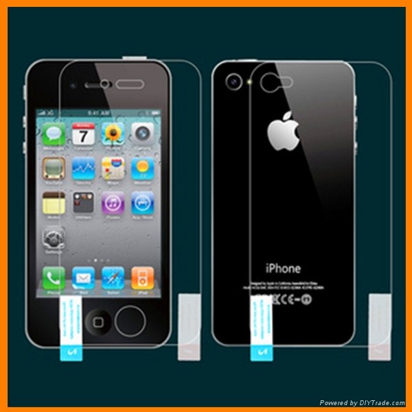 clear screen protector for iphone 4s  