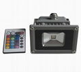10w AC or DC aluminium or stain outdoor LED flood light 3