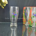 3pcs Set Printed Pilsner Glass 2