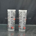 3pcs Set Printed Pilsner Glass 5