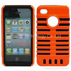 Case for iPhone 5 made of PC/silicone