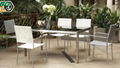stainless steel dining furniture