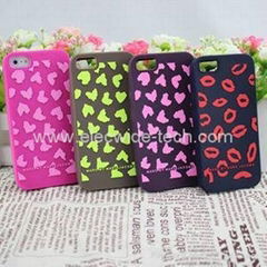 mac Lips soft protect cases for iPhone 5