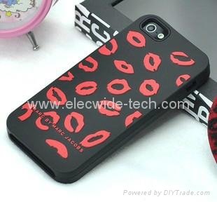 mac Lips soft protect cases for iPhone 5 2