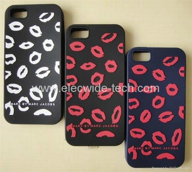 mac Lips soft protect cases for iPhone 5 3