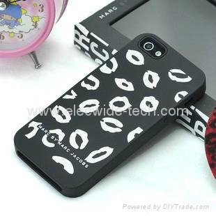 mac Lips soft protect cases for iPhone 5 4