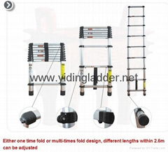 2.6m telescopic alum. ladder (YD1-1-2.6B)