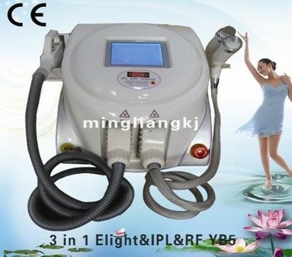 ot sell 3 in 1 Elight+IPL+RF Radio Frequency face lift machine