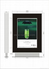 Advertising Aluminium Scrolling Light