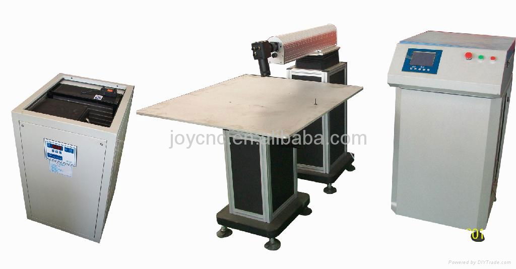 Top channel letter laser spot welding machine for metal stainless steel 