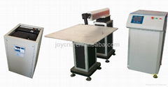 Top channel letter laser spot welding machine for metal stainless steel