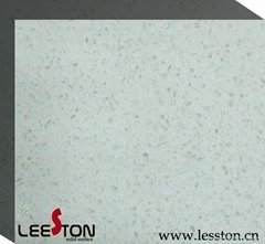 Pure White Color Quartz Surface for Worktops, L 3050mm, W 750mm, T 15mm 