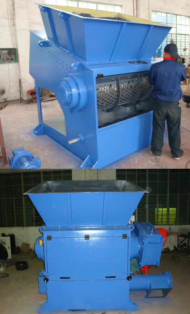 Recycling wood shredder machine  3