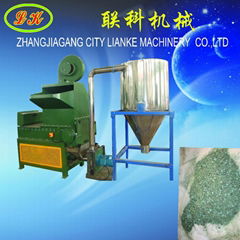 Recycling wast shredder machine 