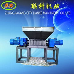 Plastic shredder machine