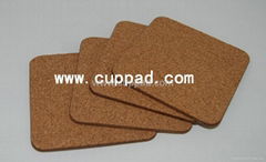 mdf cork coaster