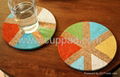 mdf cork coaster 4