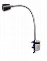 clip-on wall mounted hospital led exam light for dental ent veterinary