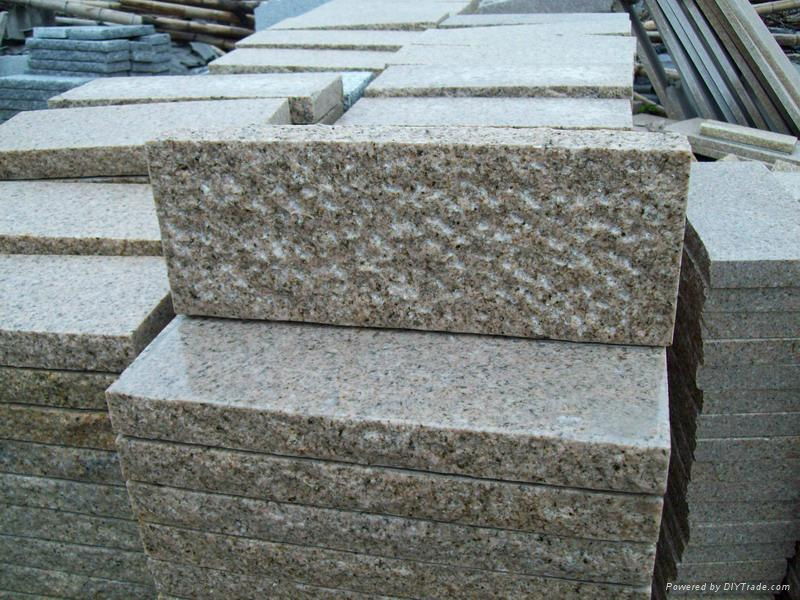 Good Price G682 Bush Hammered Granite Tiles