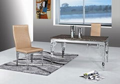 Marble dining table 