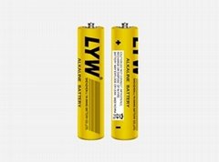 LR03 AAA alkaline battery with 1.5V