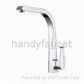 Single Handle Kitchen Faucet Mounted Mixer 