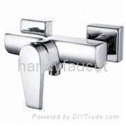 Popular Square Style Wall Mounted Single Handle Operation Shower Mixer, 2013 New