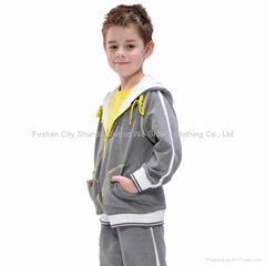 2013 child korea sport set kid sport clothing boys set of head gua