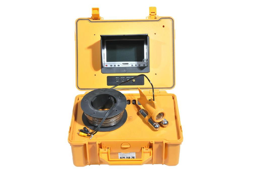 stainless steel hose pipe inspection camera MCD-110B& Under water Inspection Sys