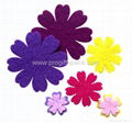 Assorted Felt Flowers Shapes