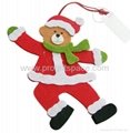 Christmas Decorations - Felt Santa Claus 2