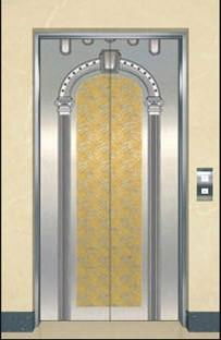 不锈钢电梯的门 3