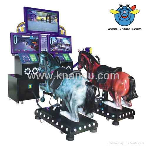 China 2013 horse riding game machine 